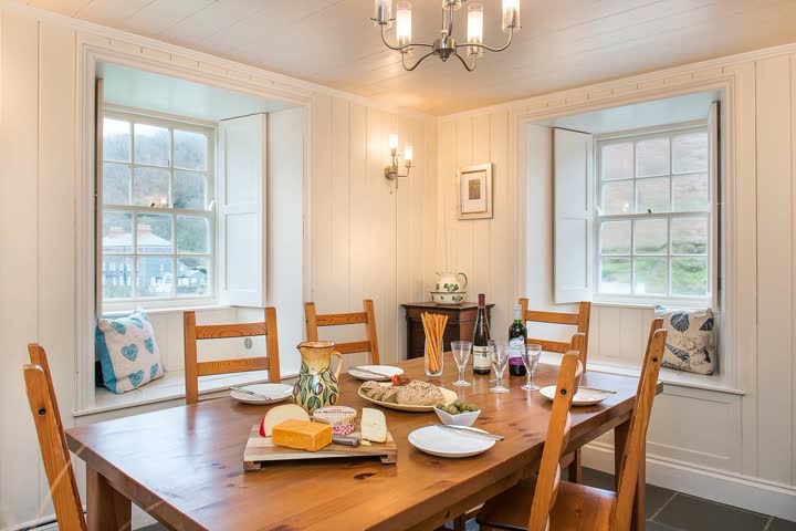 Supplied photograph — dining room